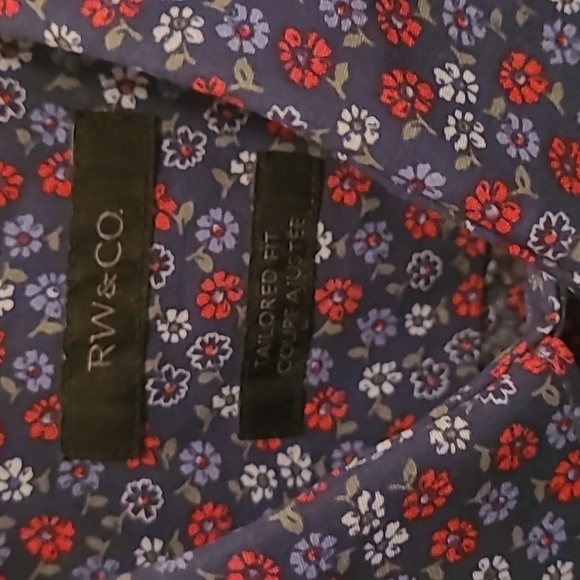 ❗️Mens CLEAROUT❗️RW&Co Tailored Men's Shirt - Picture 2 of 4